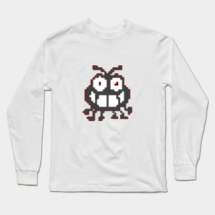 8-bit Gaming Bug bit me Long Sleeve T-Shirt